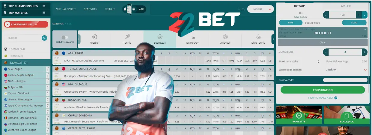 22Bet Top Bookmaker